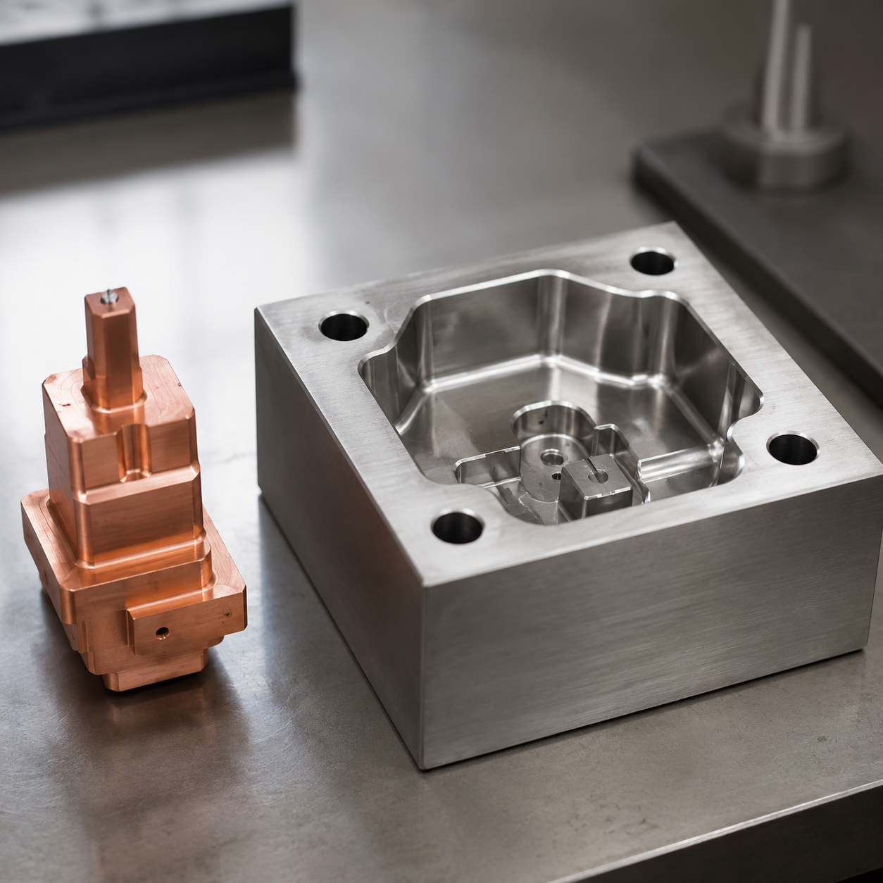 EDM for cavities and hard-to-machine details